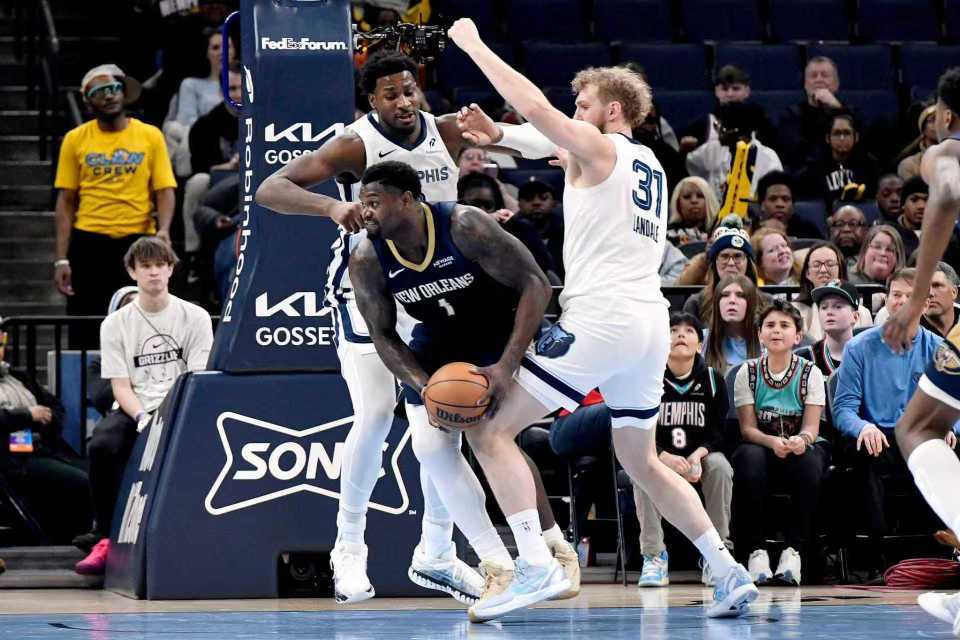 开云官方-大冷！锡安24+11灰熊惜败联盟倒数第一 贝36分赛季新高墨菲32分